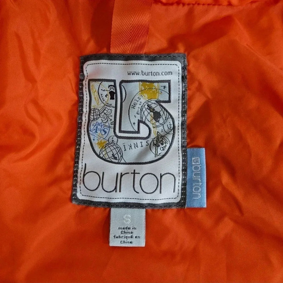 NWOT Burton Women’s Ski Snow Jacket S Brown Hooded - Picture 6 of 11